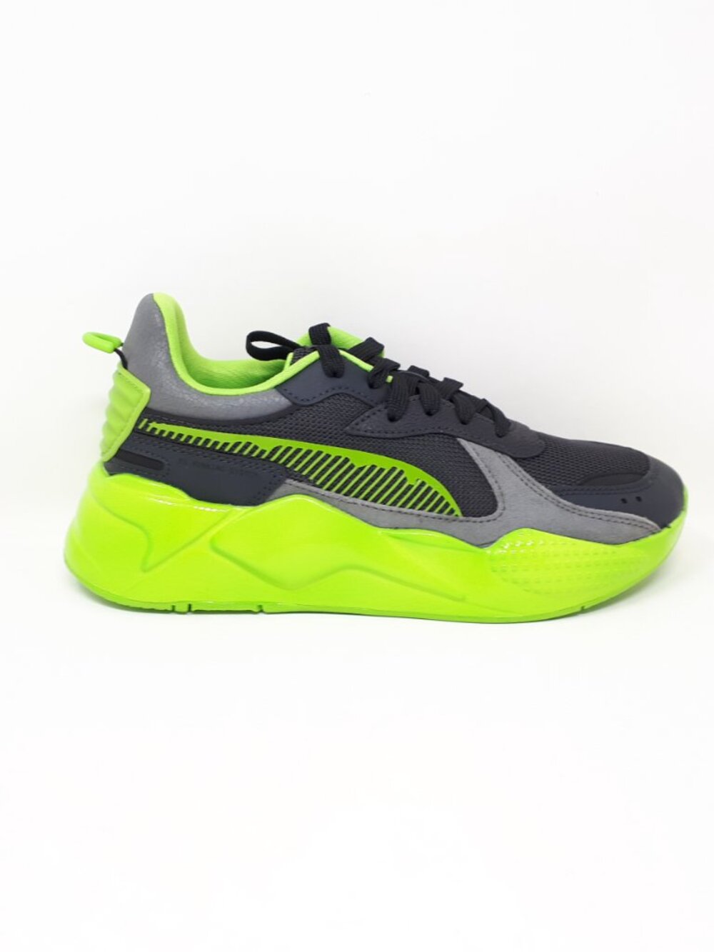 Puma RS-X TMNT Ninja Turtles Big Kids Youth Mens Size Black Green Shoe Sneaker